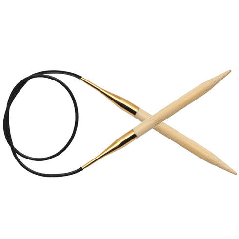Knit Pro: Rund Stickor Bamboo 40cm